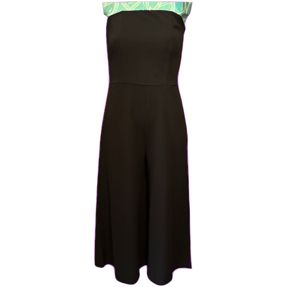Mujer Moderna NWOT Black Strapless Jumpsuit
